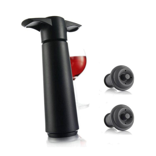 Vacuum wine bottle stopper